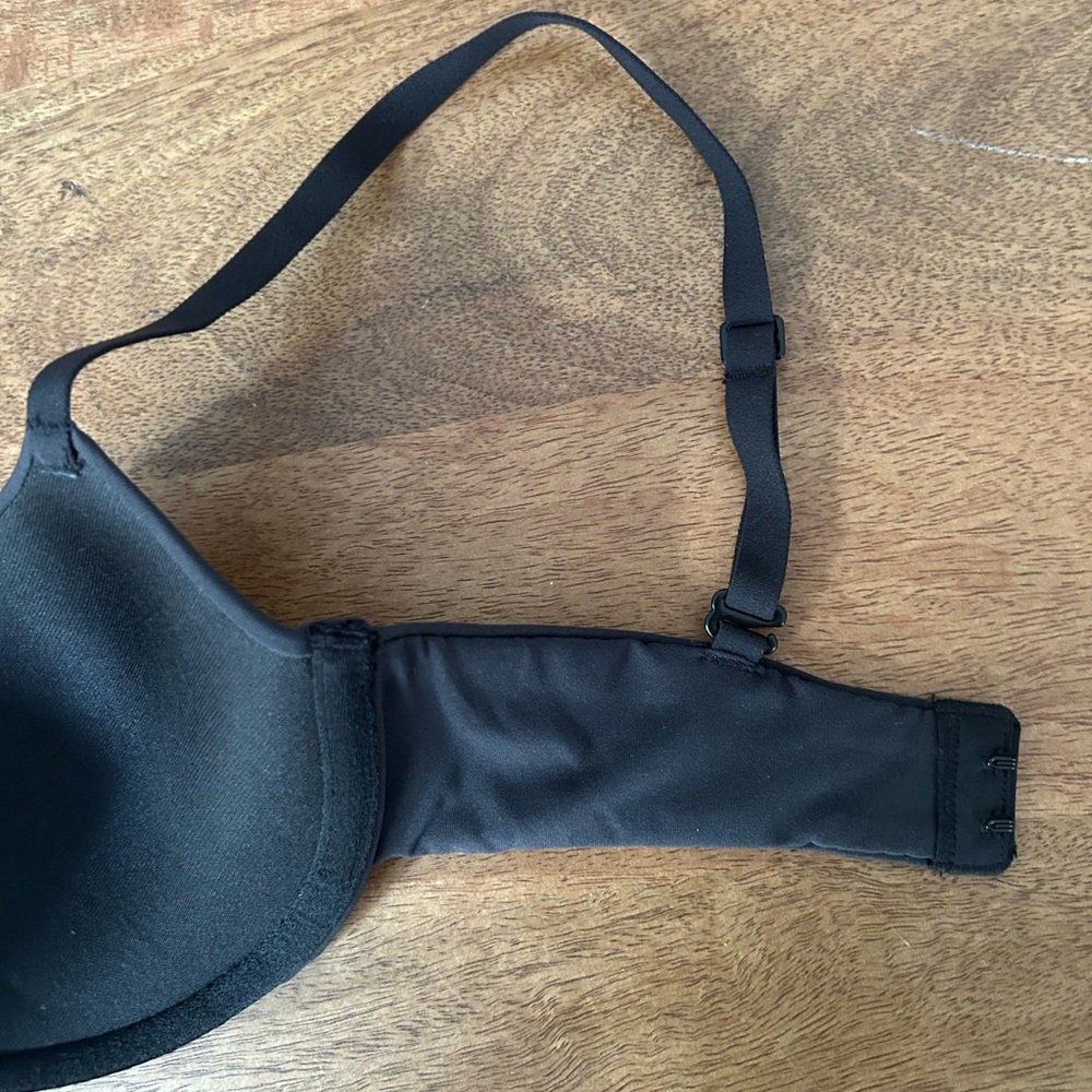 NWT SKIMS Black Fits Everybody Push Up Demi Bra - Picture 5 of 8